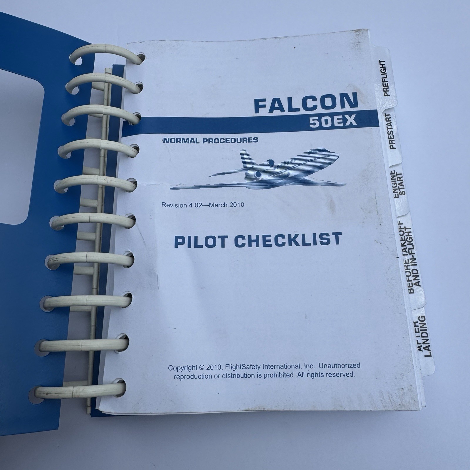 Flight Safety Dassault Falcon 50EX Pilot Checklist Normal Procedures