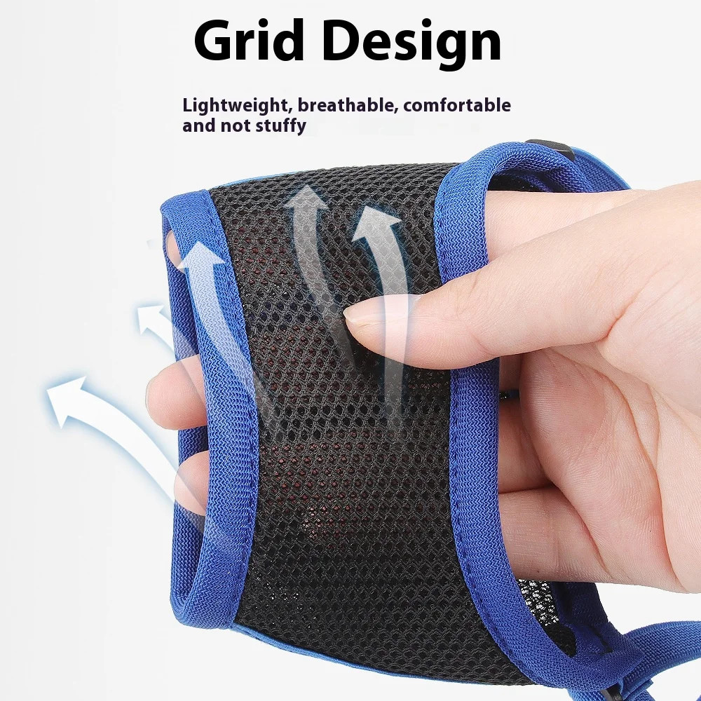 Comfortable Breathable Adjustable Dog Muzzle Anti-bite Anti-eating Pet Fo