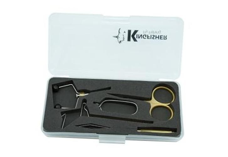 Kingfisher Fly Tying Intro Fly Tying Tool Kit Brass