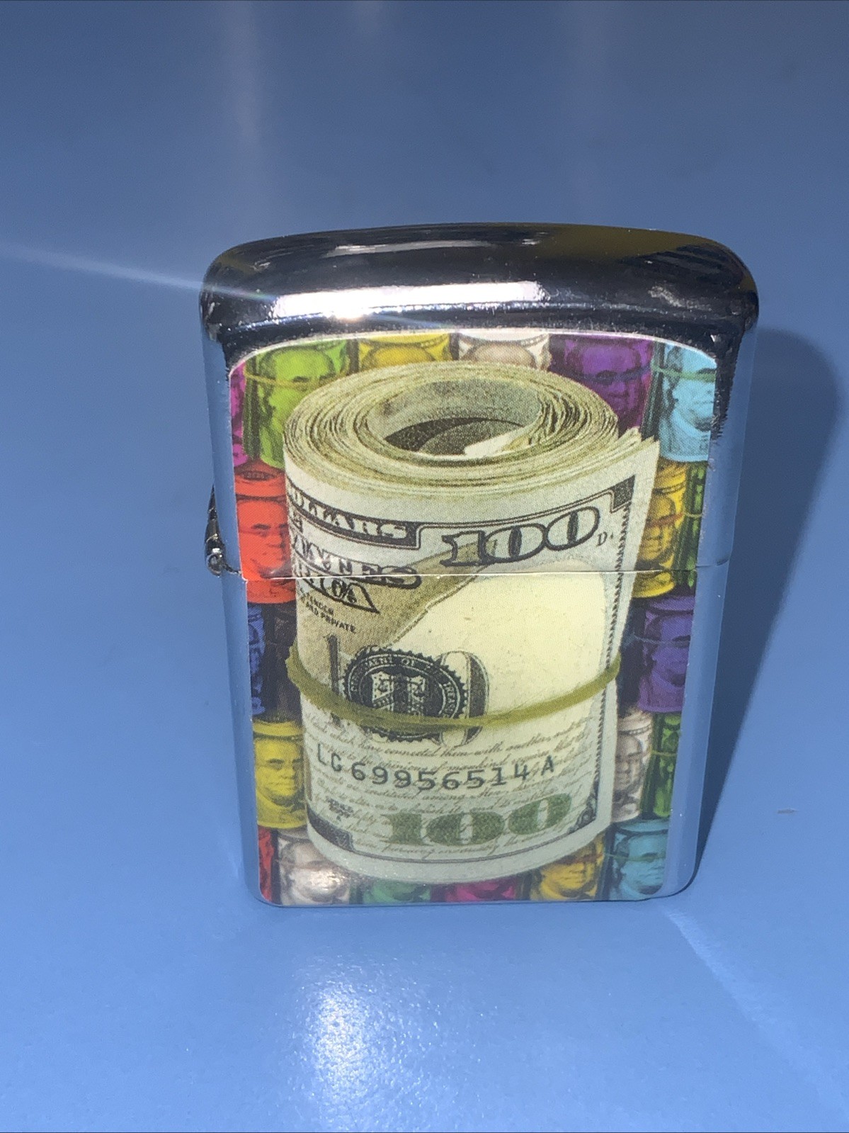 Lighter with $100 Dollar Bankroll Design Not Working/ Displaying