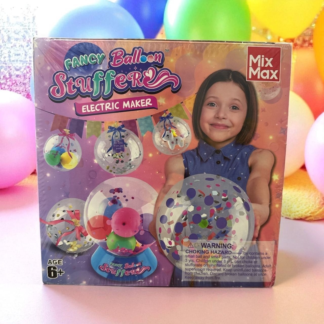 MIX MAX Fancy Balloon Stuffer Toy Electric Maker/Decoration Craft Set