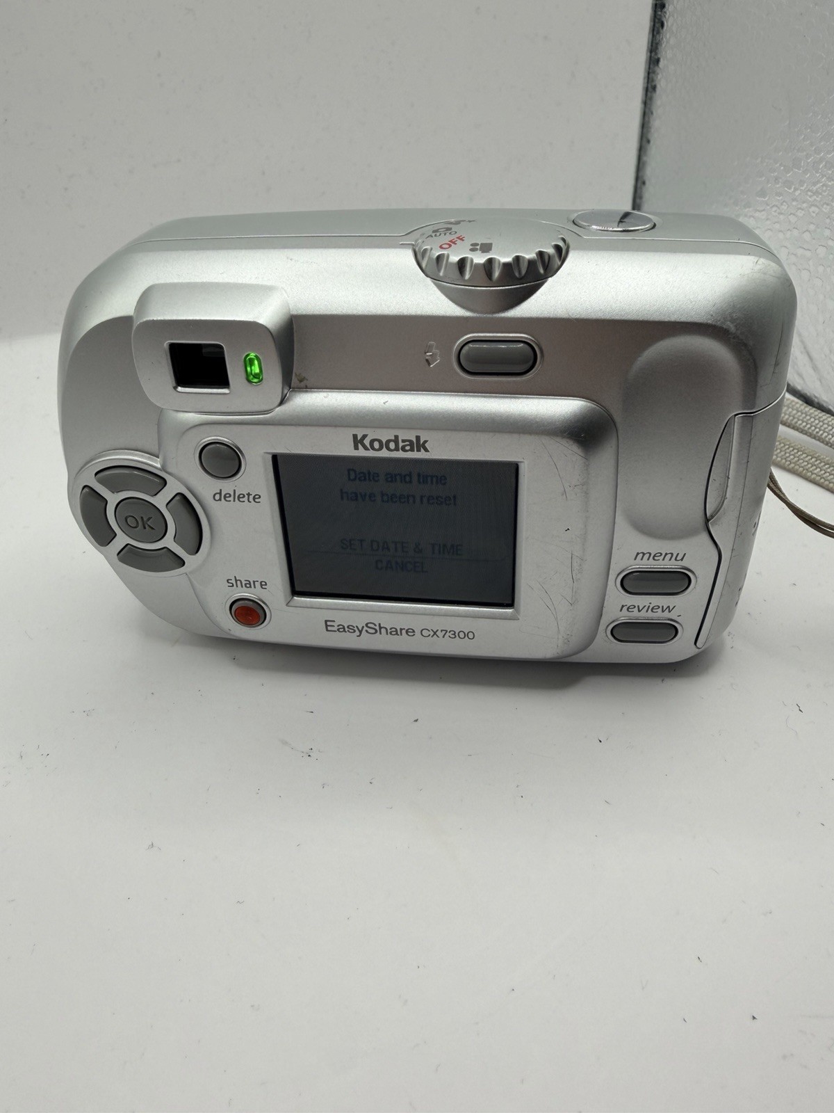 Kodak EasyShare CX7300 3.2MP Digital Camera Tested Working + Wrist Strap