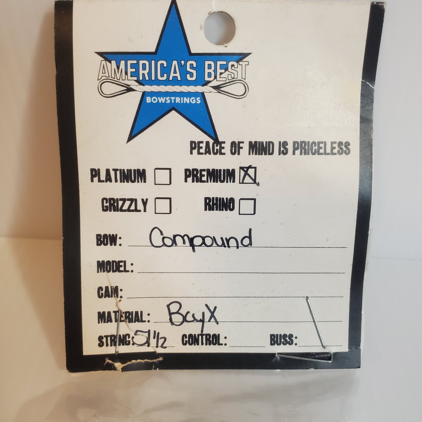 AMERICA'S BEST BOWSTRINGS Premium BCYX 51 1/2"