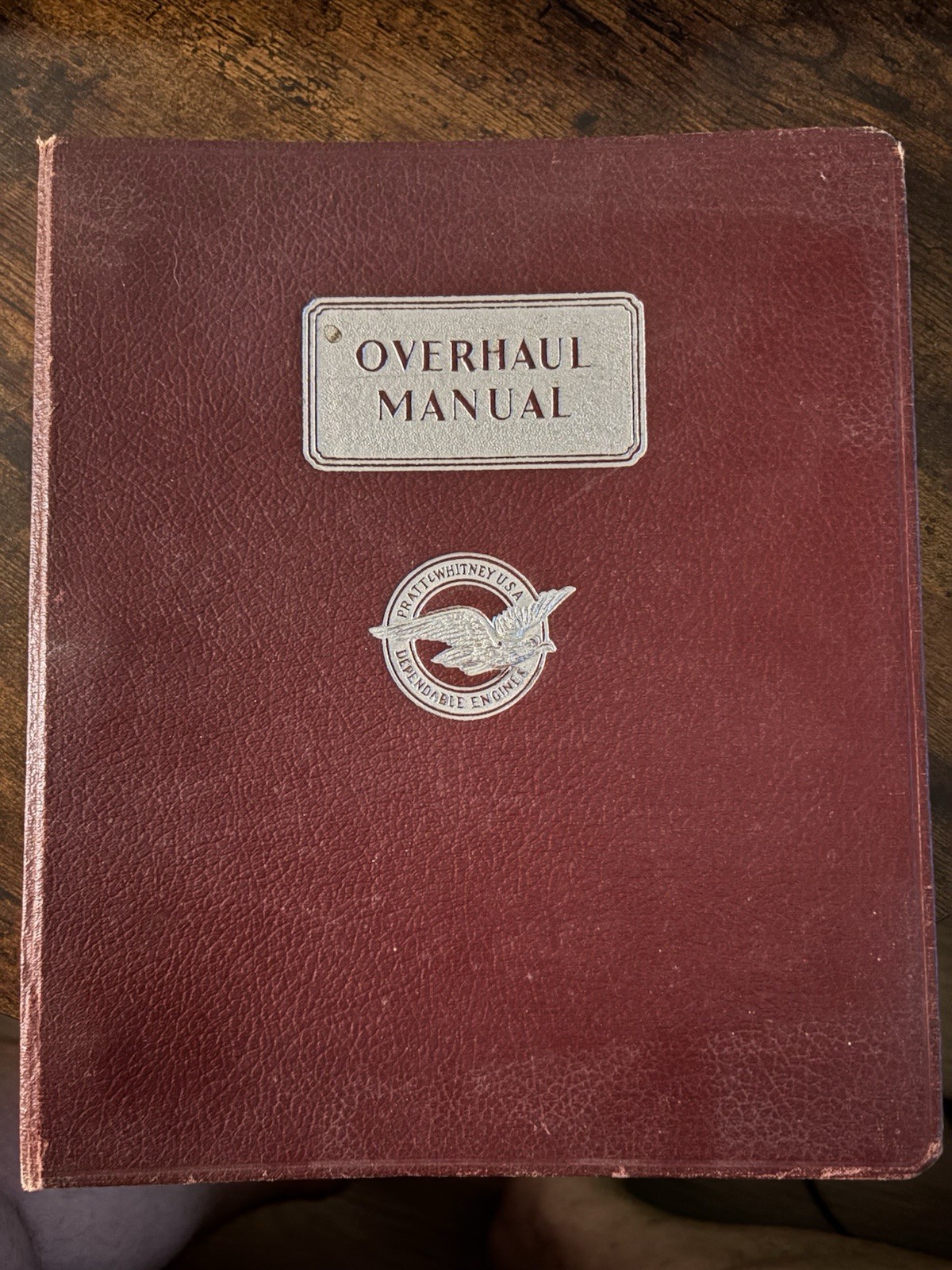 Pratt And Whitney Overhaul Manual