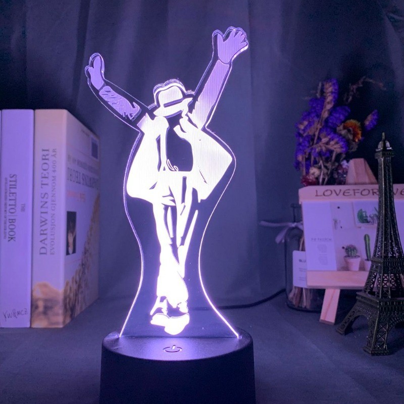 Michael Jackson Multi-Coloured Night Light
