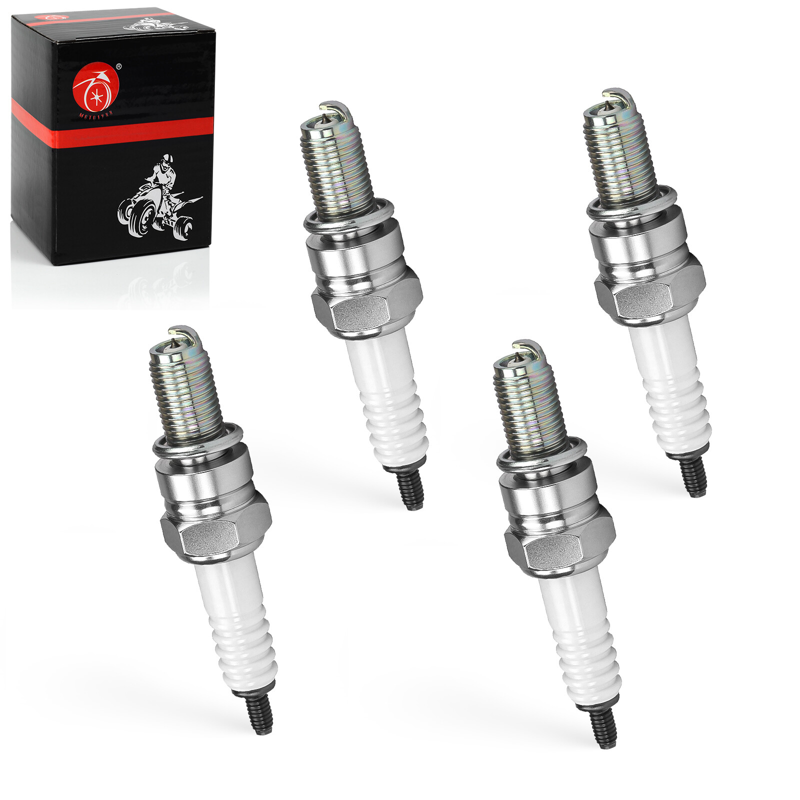 CR9EIA-9 Iridium Spark Plugs for Suzuki GSX-R600 750 1000 1300 Hayabusa Set of 4