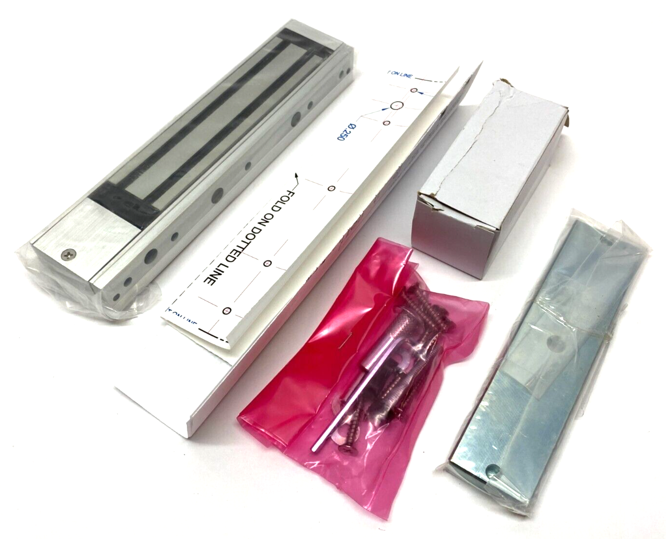Security Door Controls E300 Excel Micro Magnetic Cabinet Lock 300lb Hold Force