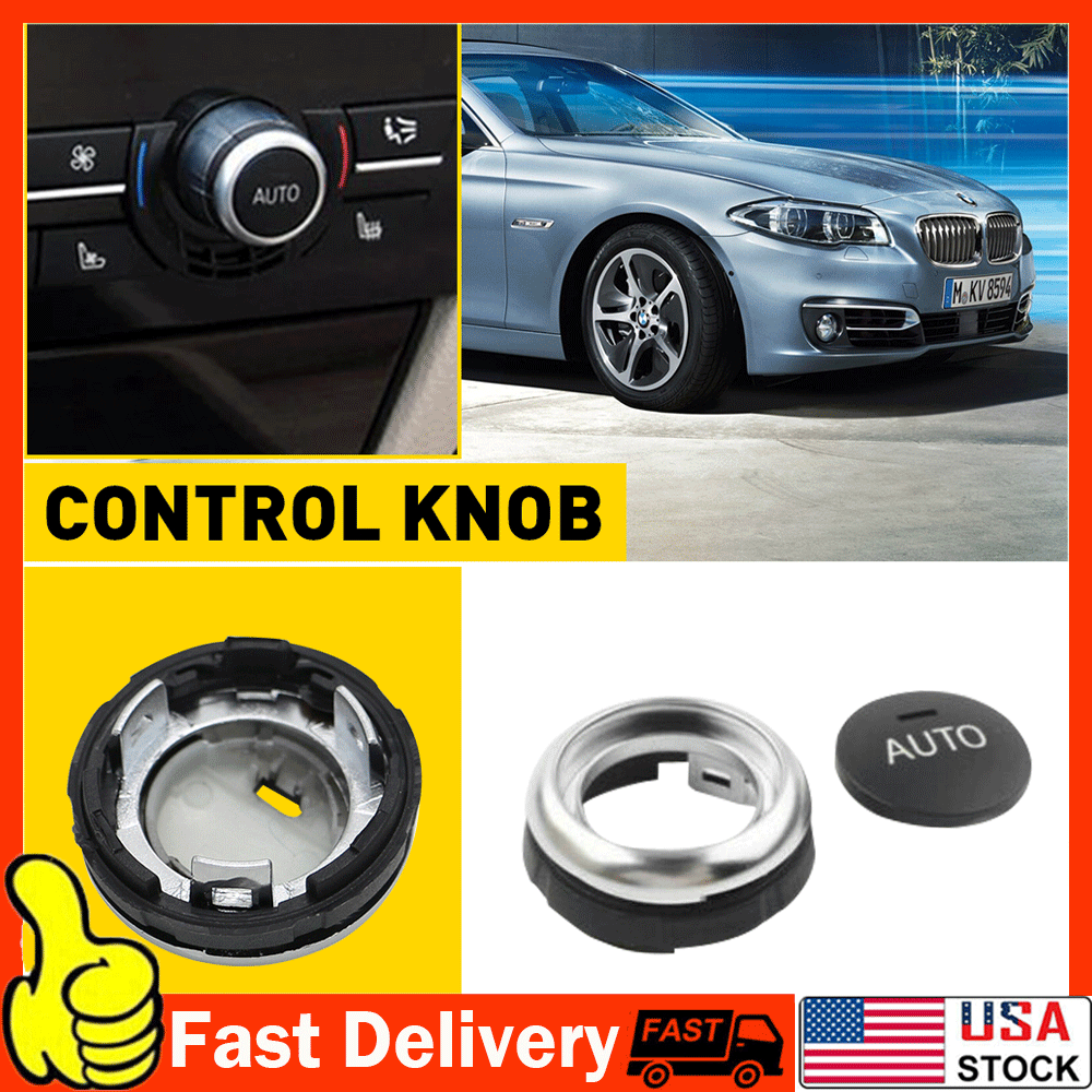 Front/Rear AC Knob Climate Control Cover Button for BMW X5 2014-18 X6