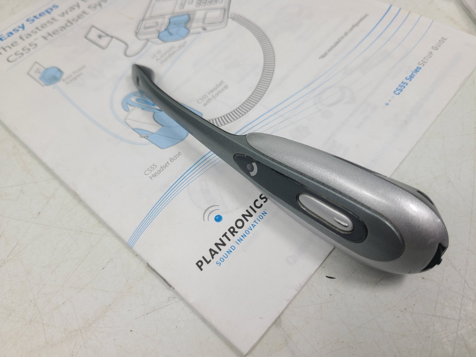 Plantronics CS55 Headset Bundle (TESTED)