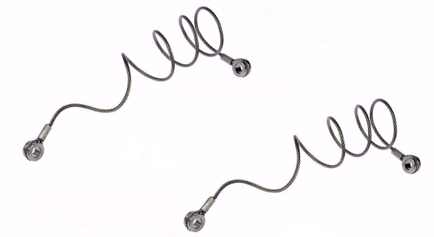 PETERBILT HOOD RESTRAINT CABLES (39") # L92-6017-0995 - PAIR