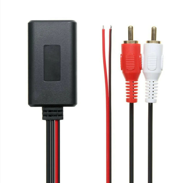 Car-Audio Stereo Bluetooth AUX Receiver Module 2 RCA Interface Cable Adapter-USA