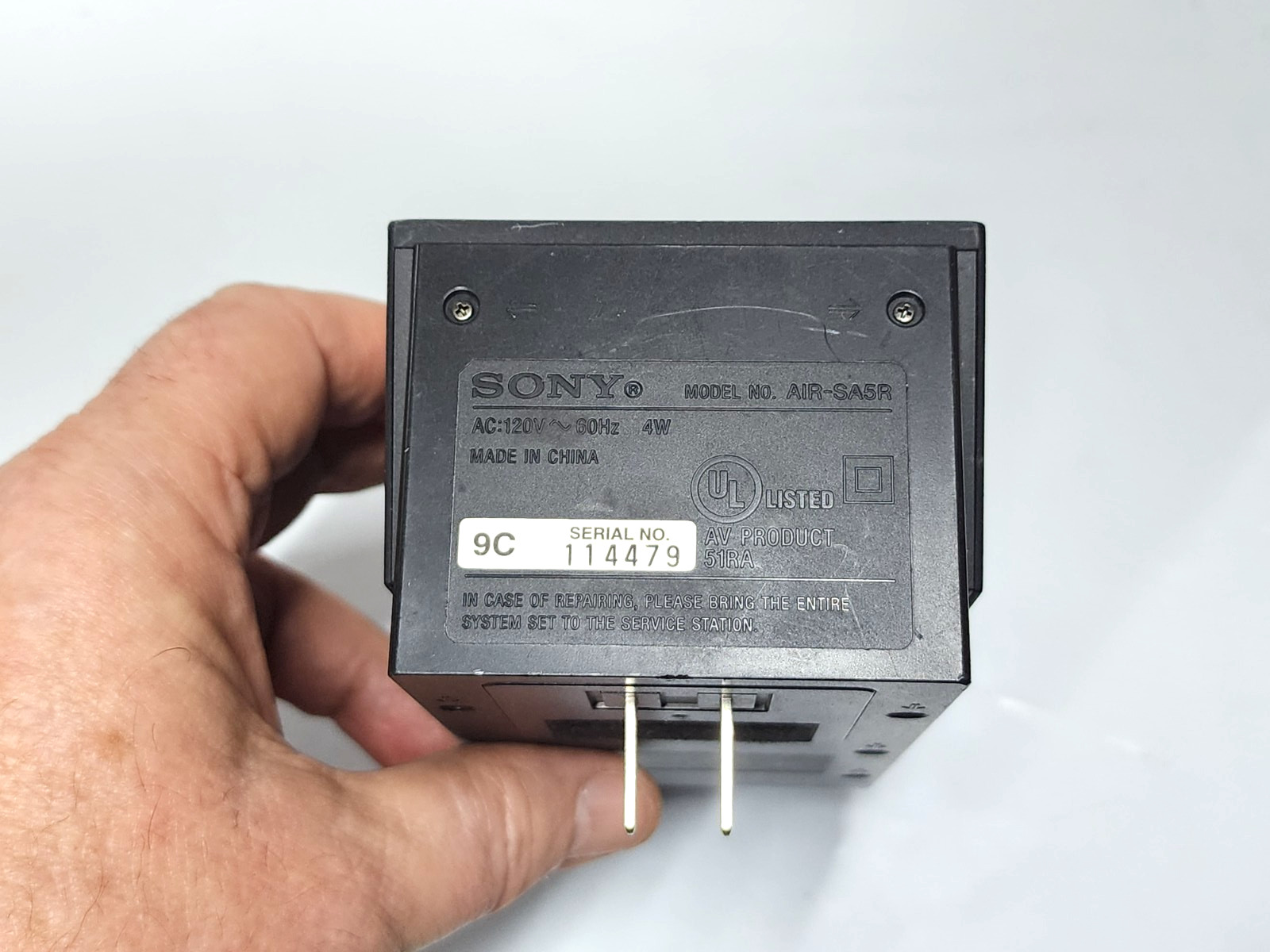 SONY AIR-SA5R WIRELESS AUDIO RECEIVER BLUETOOTH C4.11