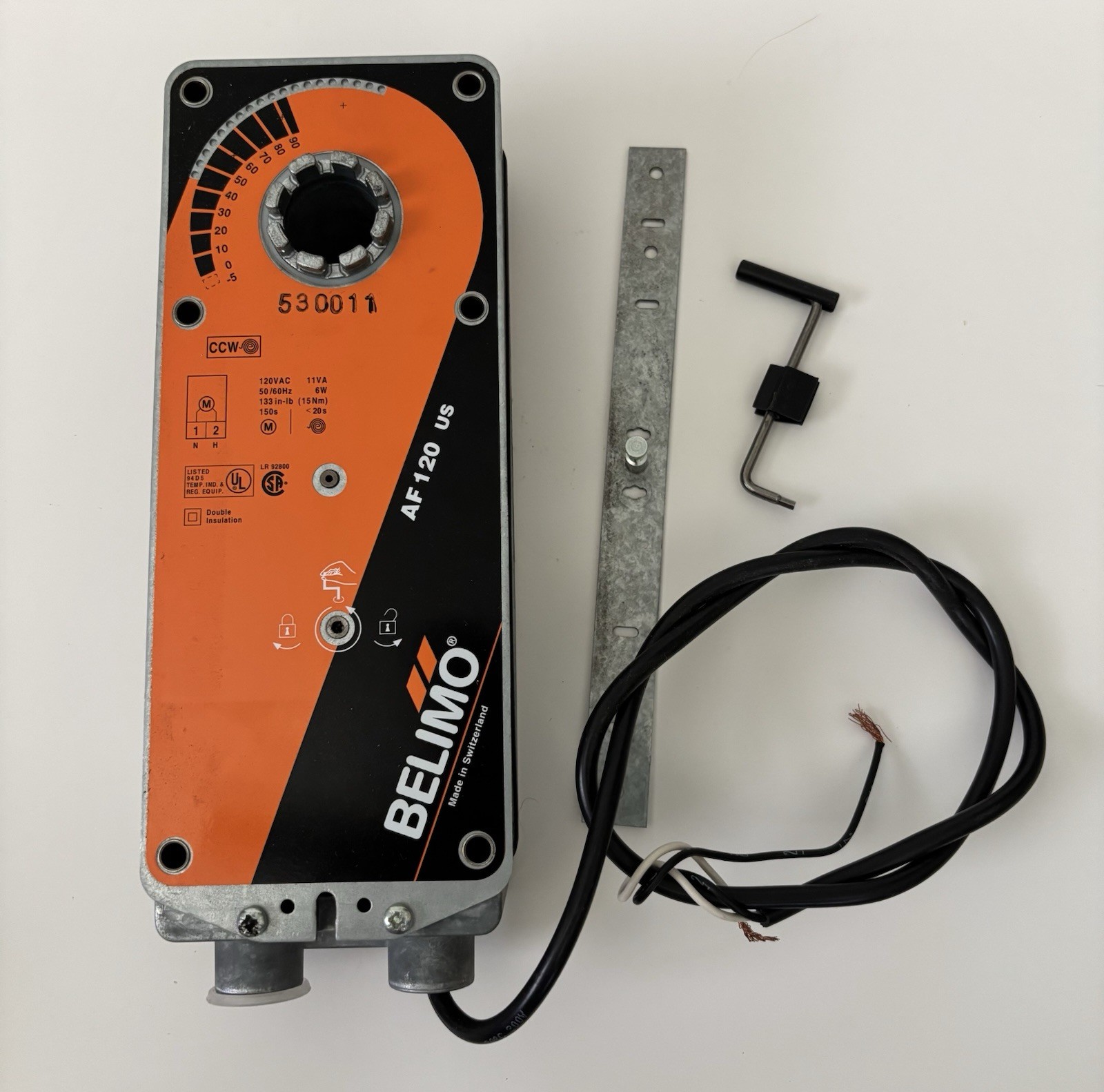 BELIMO AF24-SR US AF24SR US Spring Return Actuator 24VAC 2-10 VDC NEW-No Box