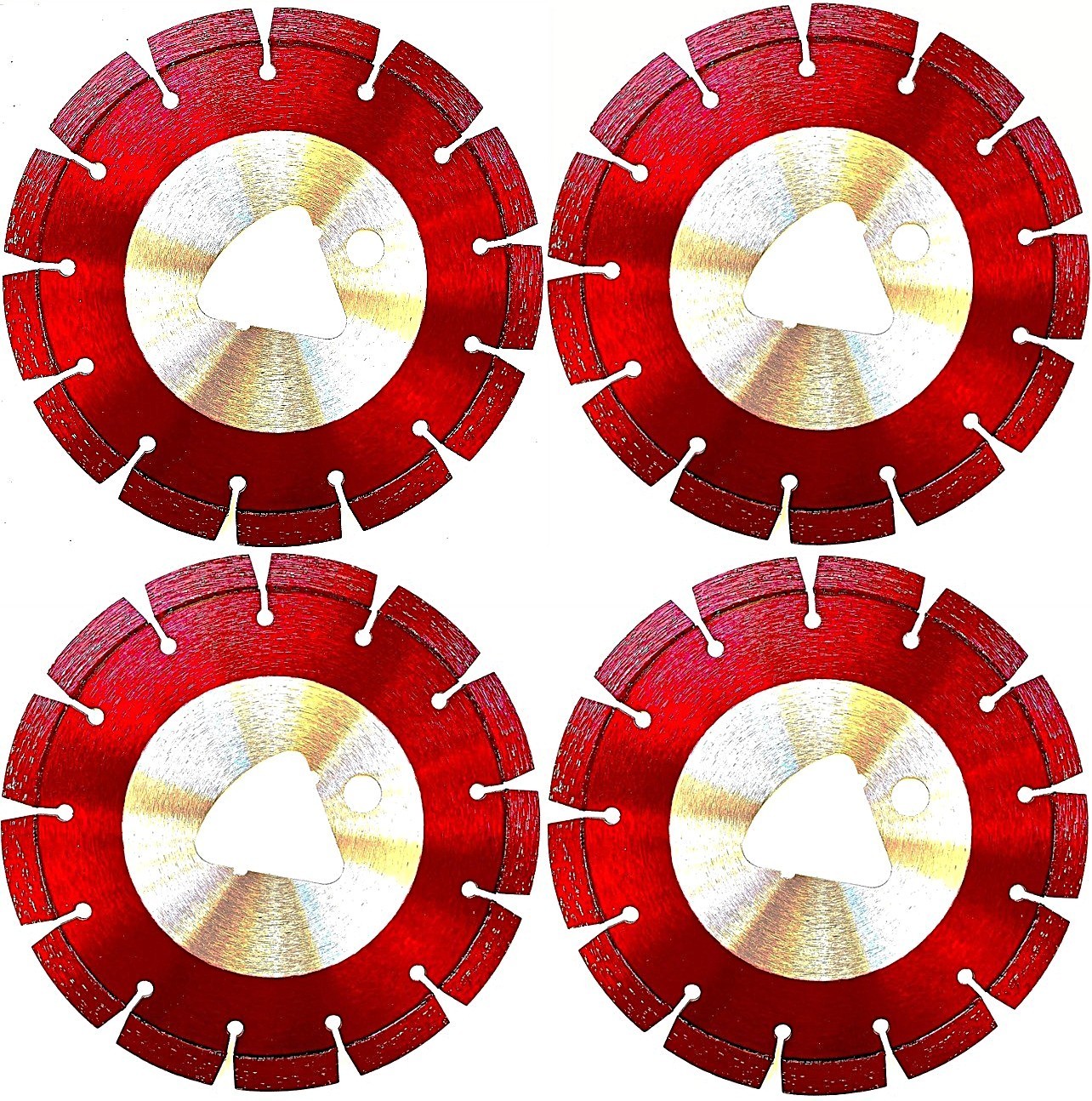 4PK-6" Husqvarna Soff-Cut RED Diamond Blade 4 Regular/Husqvarna Saw Asphalt