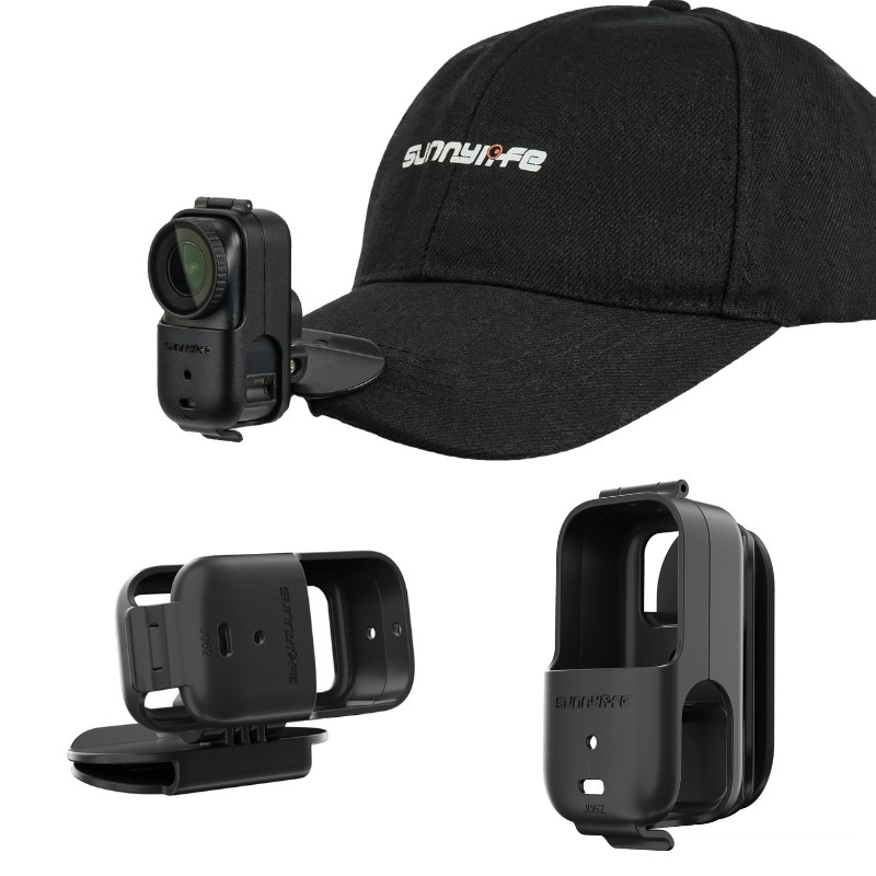 Hat Cap Brim Clip for DJI Osmo Nano Camera Accessories 360° Adjustable Mount NEW