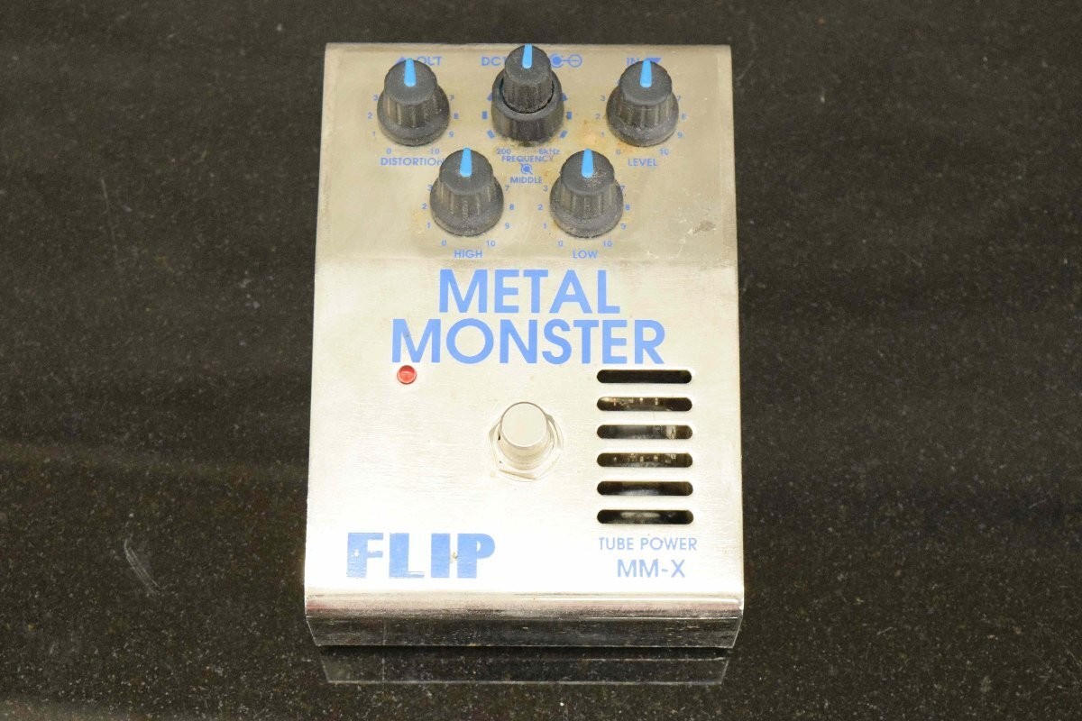 Guyatone FLIP MM-X Vacuum Tube Metal Monster Tube Power Distortion Effect Pedal