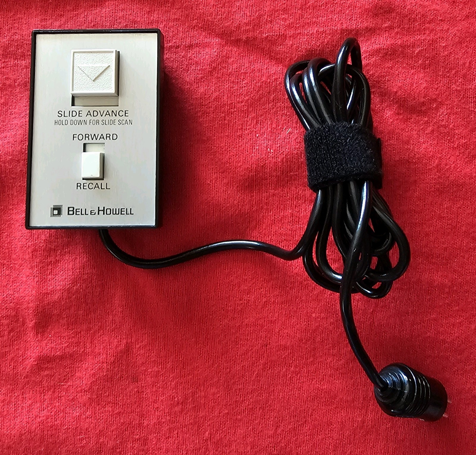 Vintage Bell & Howell Slide Advance Remote Control Forward Recall Projector
