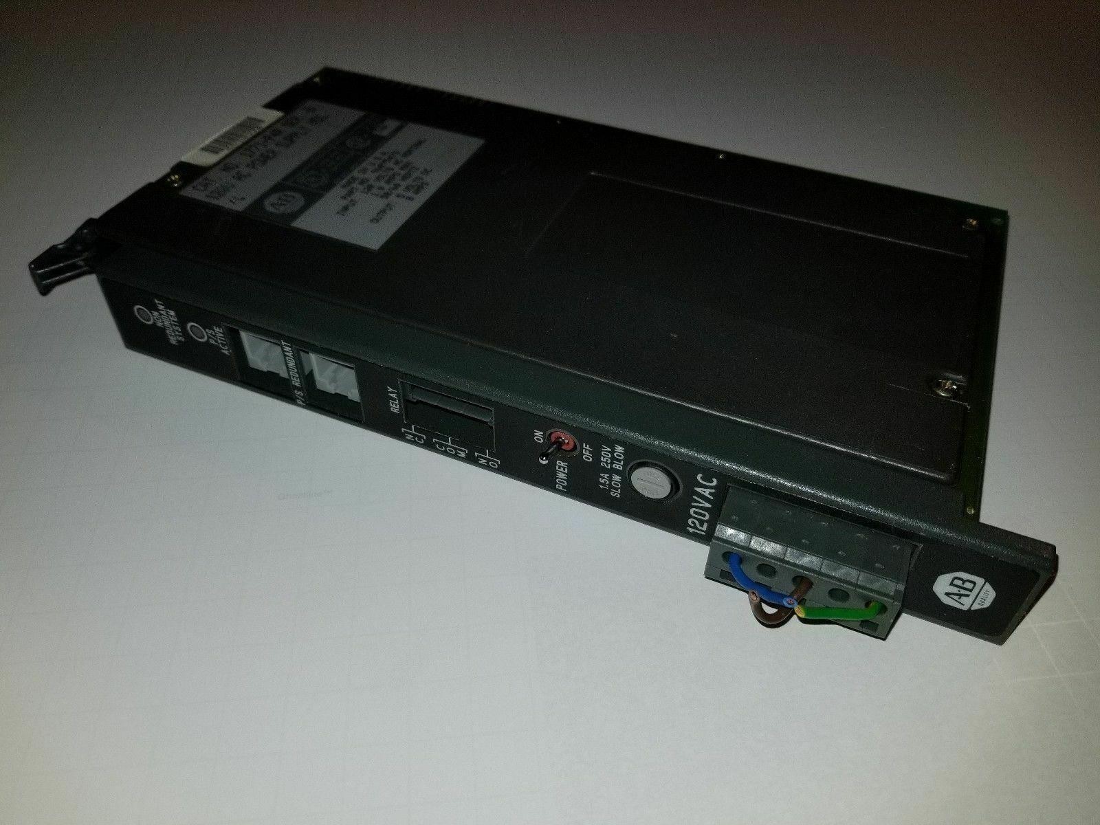 Allen Bradley 1771-P4R Ser. B 120VAC Power Supply Module P/N 96075473