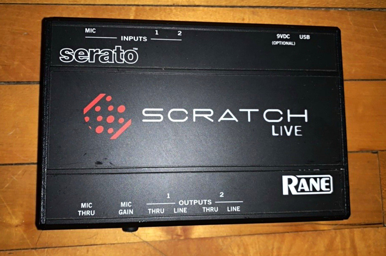 Rane Serato Scratch Live USB DJ Interface Box Black MPN Scratch Live