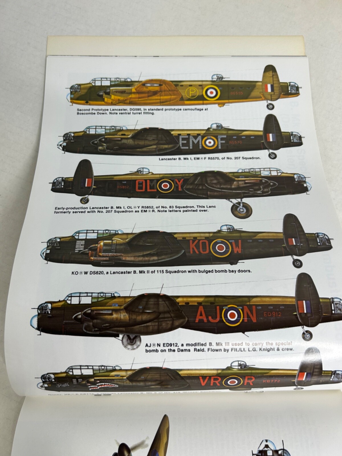 Lancaster In Action Book