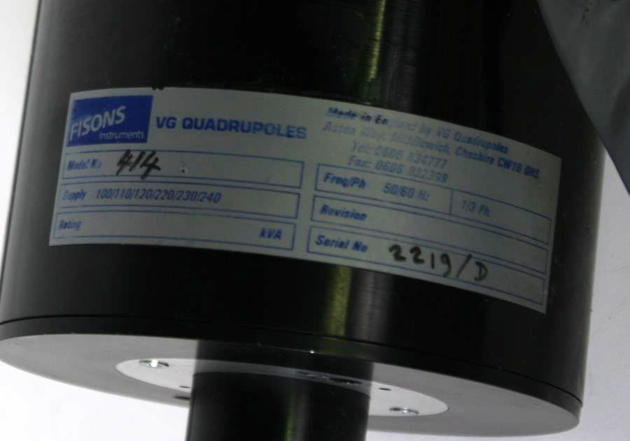 VG Quadrupoles Model 100D with Cable
