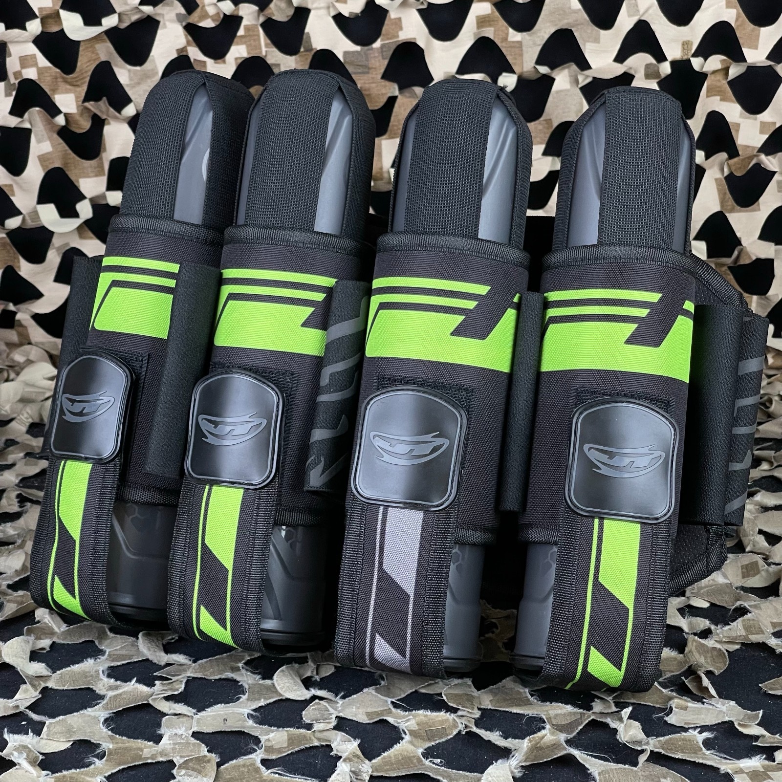 NEW JT Swift 4+7 Paintball Harness - Lime
