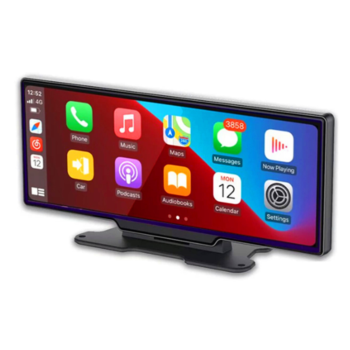 10.26in Dash Cam Car DVR Bluetooth Video Recorder Dashboard Carplay Android Auto