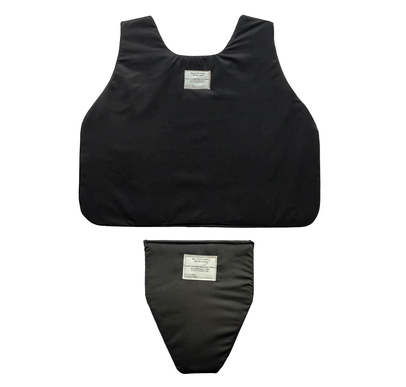 Frontal Protection IIIA Soft Inserts Set for Shark 4XL - Front & Lower Abdominal