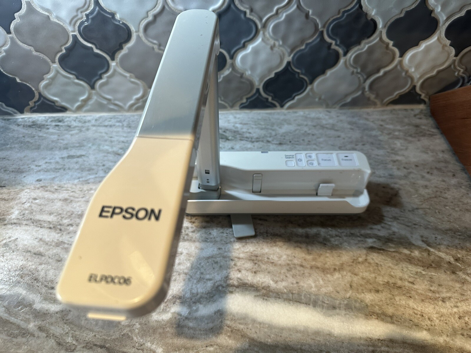 Epson ELPDC06 4x Digital Zoom Portable Compact Document Camera w/USB Cable
