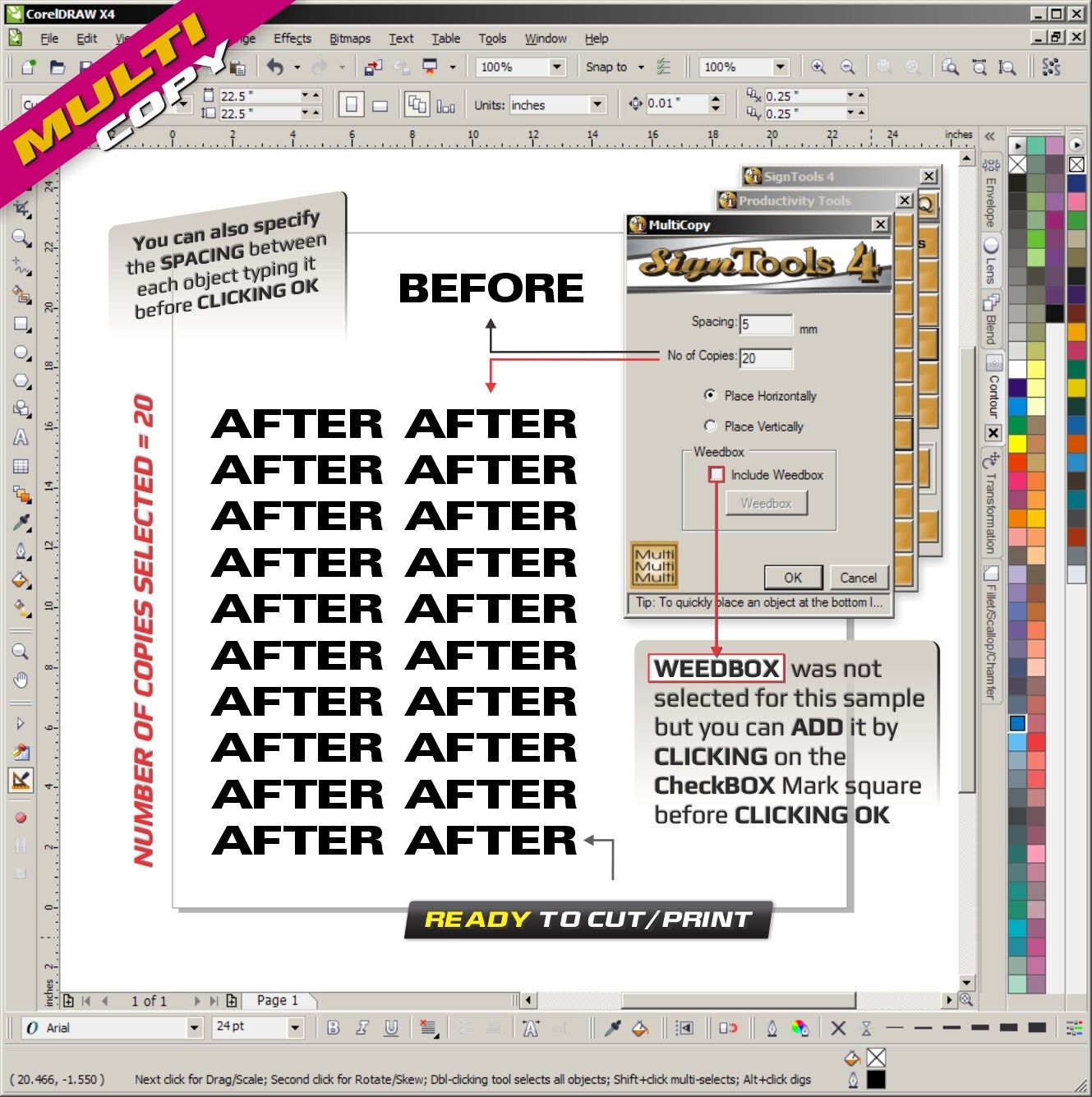 BEST Sign software for Graphtec Vinyl Plotter, CorelDRAW & Adobe illustrator