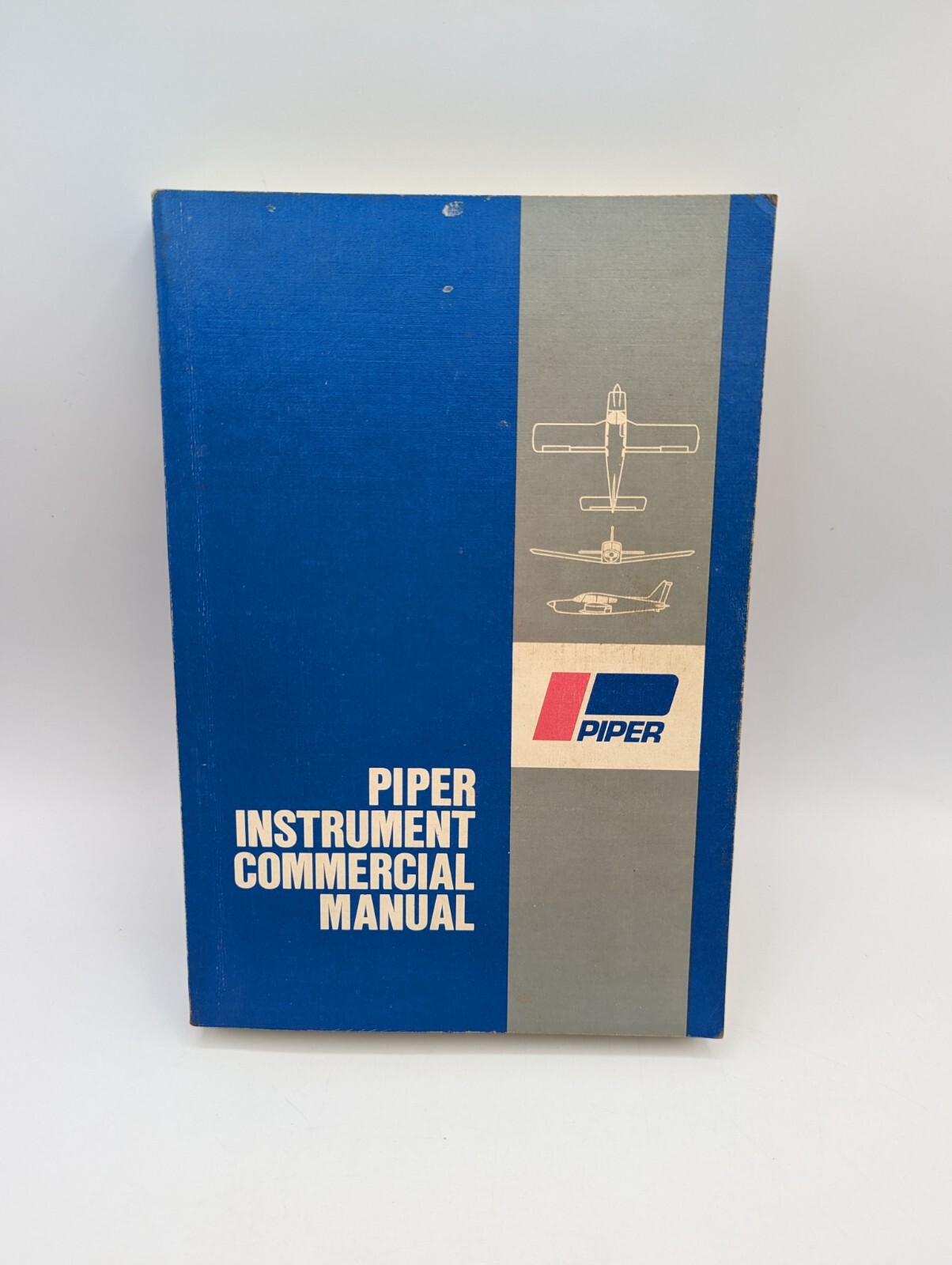 Vintage 1975 Jeppesen Sanderson Piper Instrument Commercial Manual plane flight