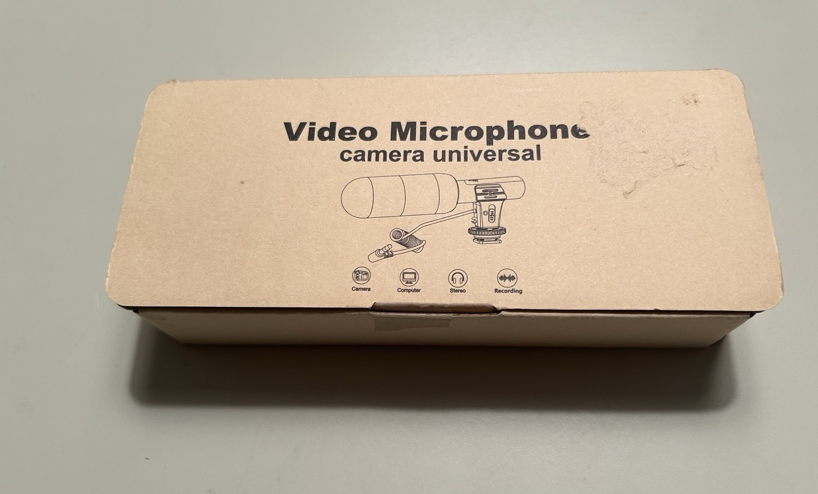 Universal Video Mic-05 Microphone For Nikon Canon /DSLR  /Camera  Others…. New