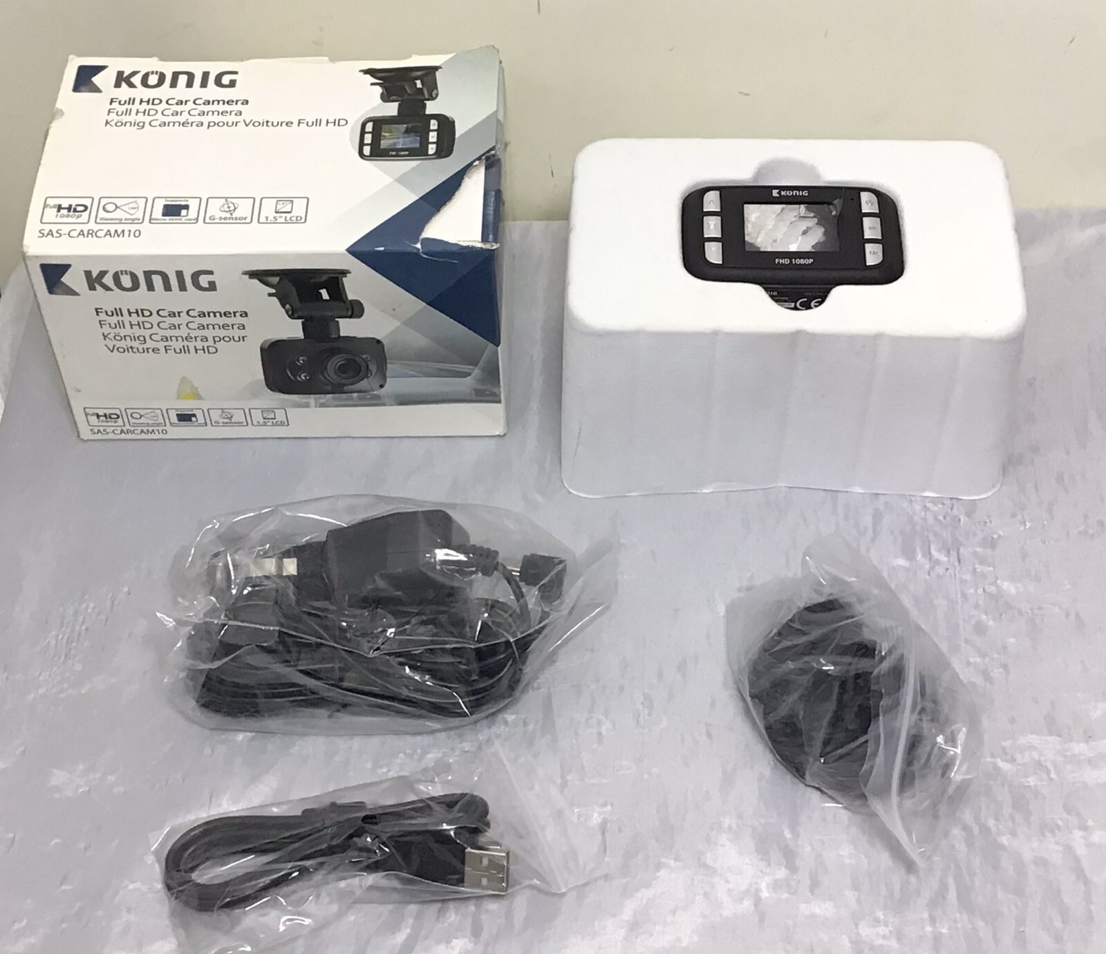 Konig 1.5 " Dashboard Camera 1920x1080 SAS-CARCAM10