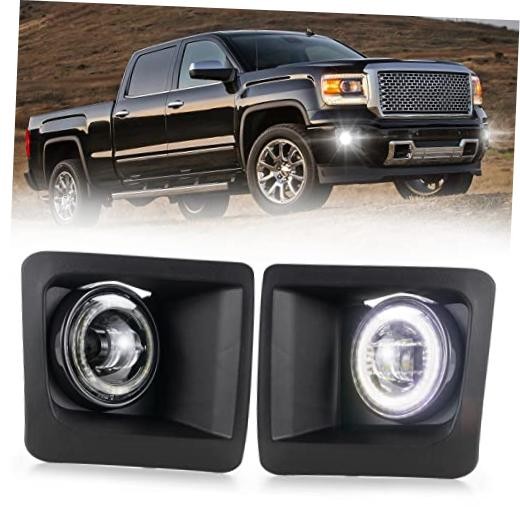 LED Fog Light with Daytime Running Lights for 2014-2015 GMC Fog Lights & DRL