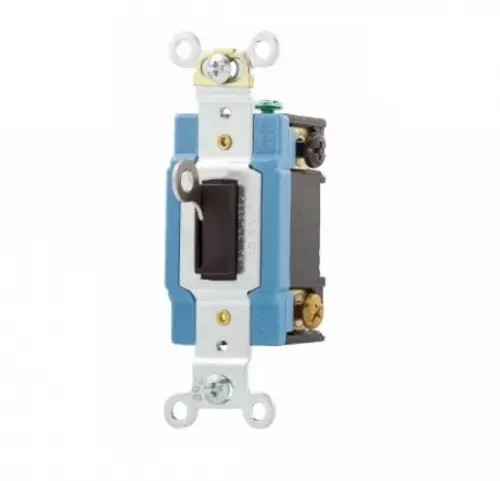 Eaton AH1201L 15 Amp 120/277V Industrial Grade Toggle Switch - Locking