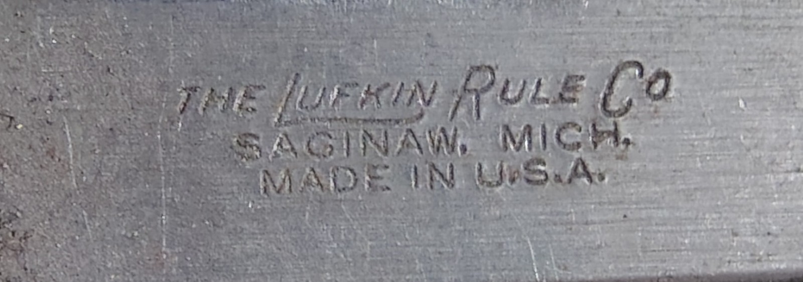 🗽VINTAGE LUFKIN 6" OD CALIPER