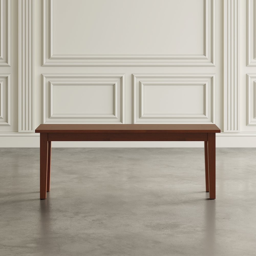 Simplicity Solid Wood 48" Classic Bench
