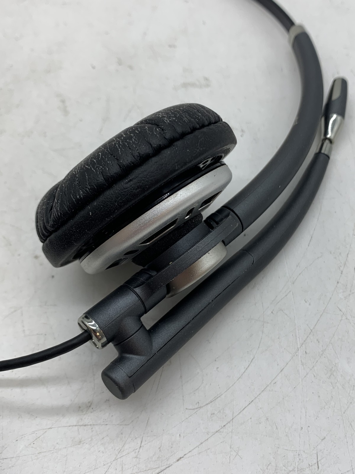 Plantronics One Ear Headset w/ Polycom DA80 USB audio Processor ~ FREE S/H