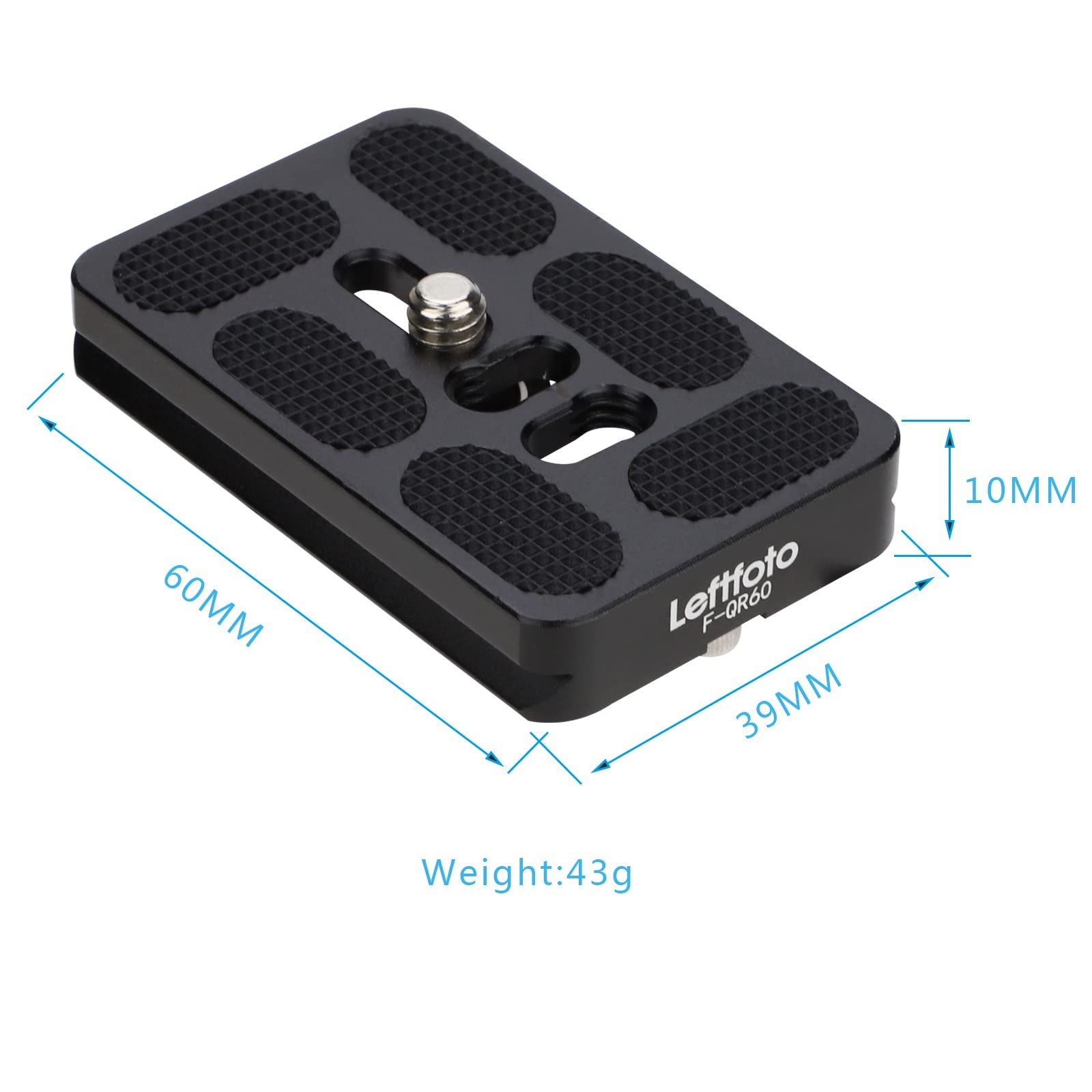 60mm Camera Quick Release Universal Tripod Mount Plate Arca Swiss Standard