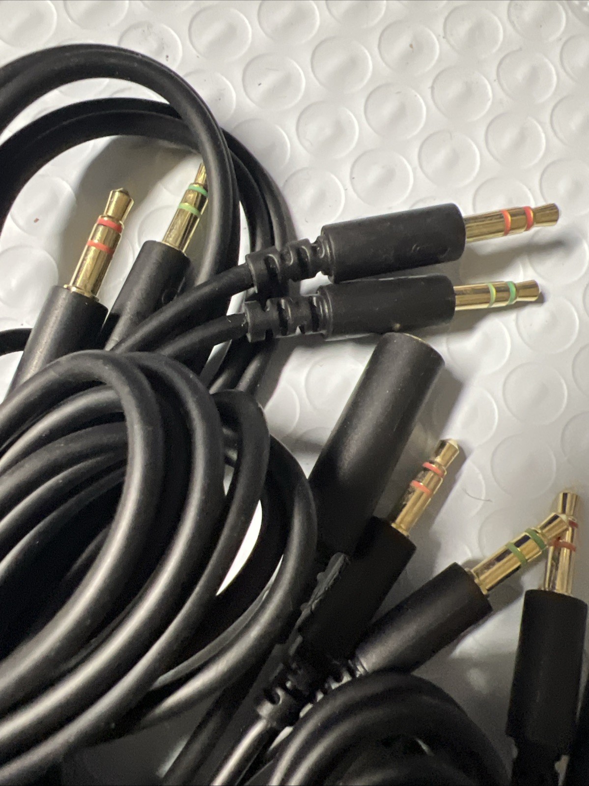 10X ORIGINAL AUDIO CABLE WIRED MODE INTERCONNECT FOR HYPERX CLOUD FLIGHT HEADSET