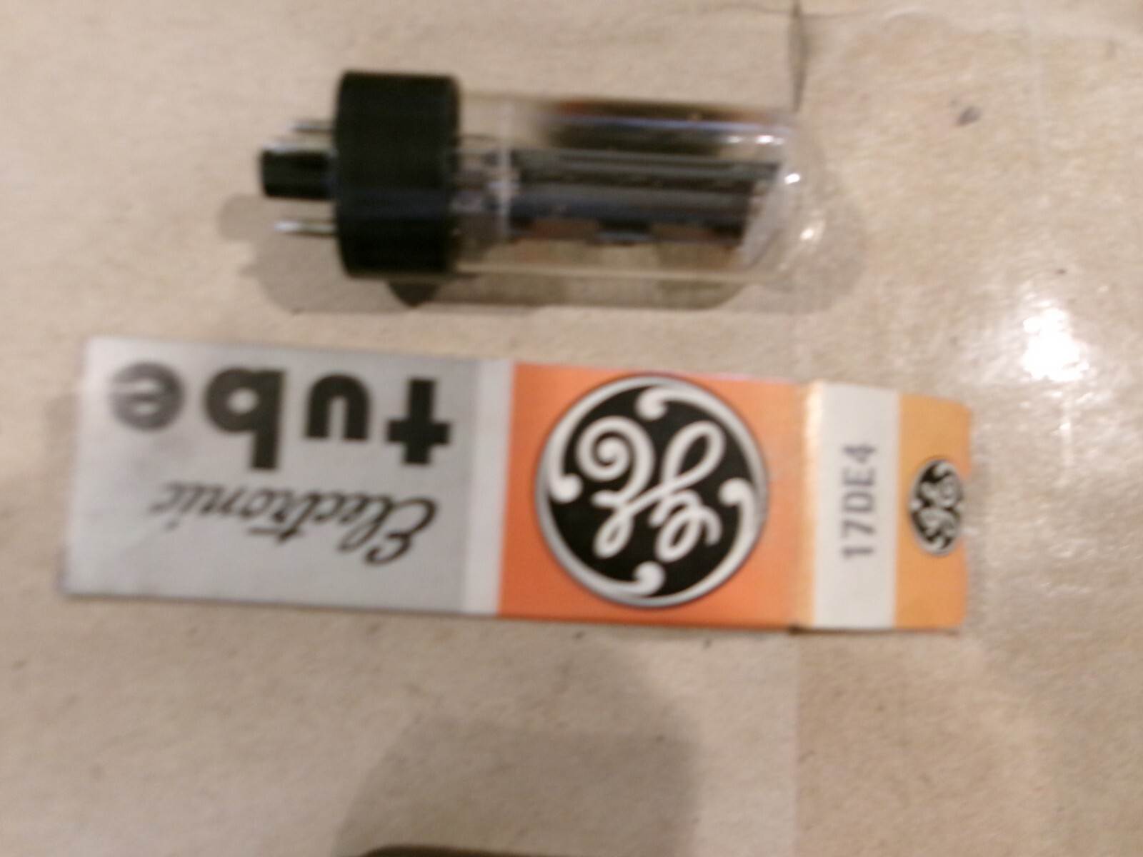 OEM VINTAGE ELECTRONIC TUBE GE 17DE4