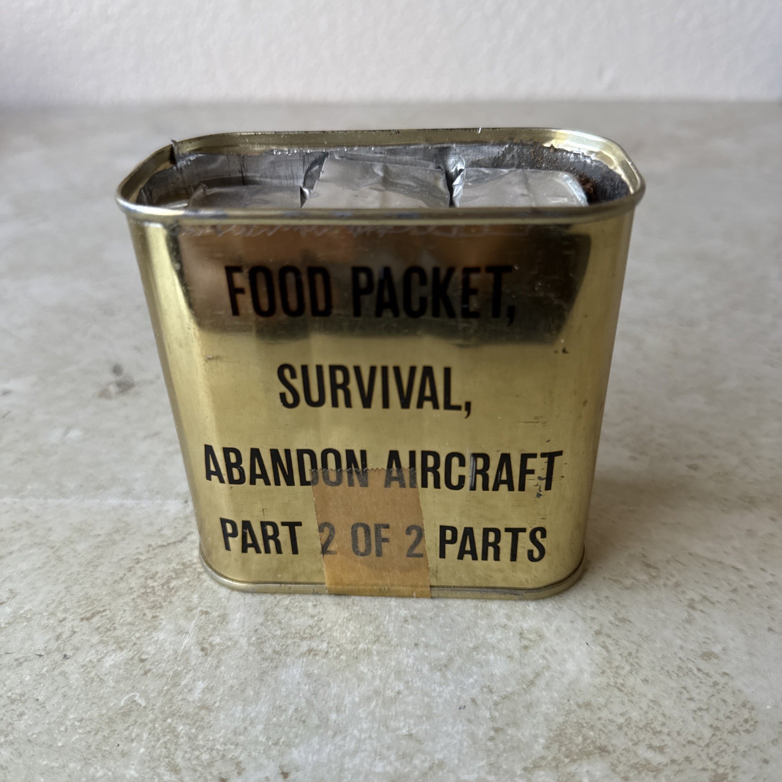 Vintage Packet Abandon Aircraft Individual Part 2