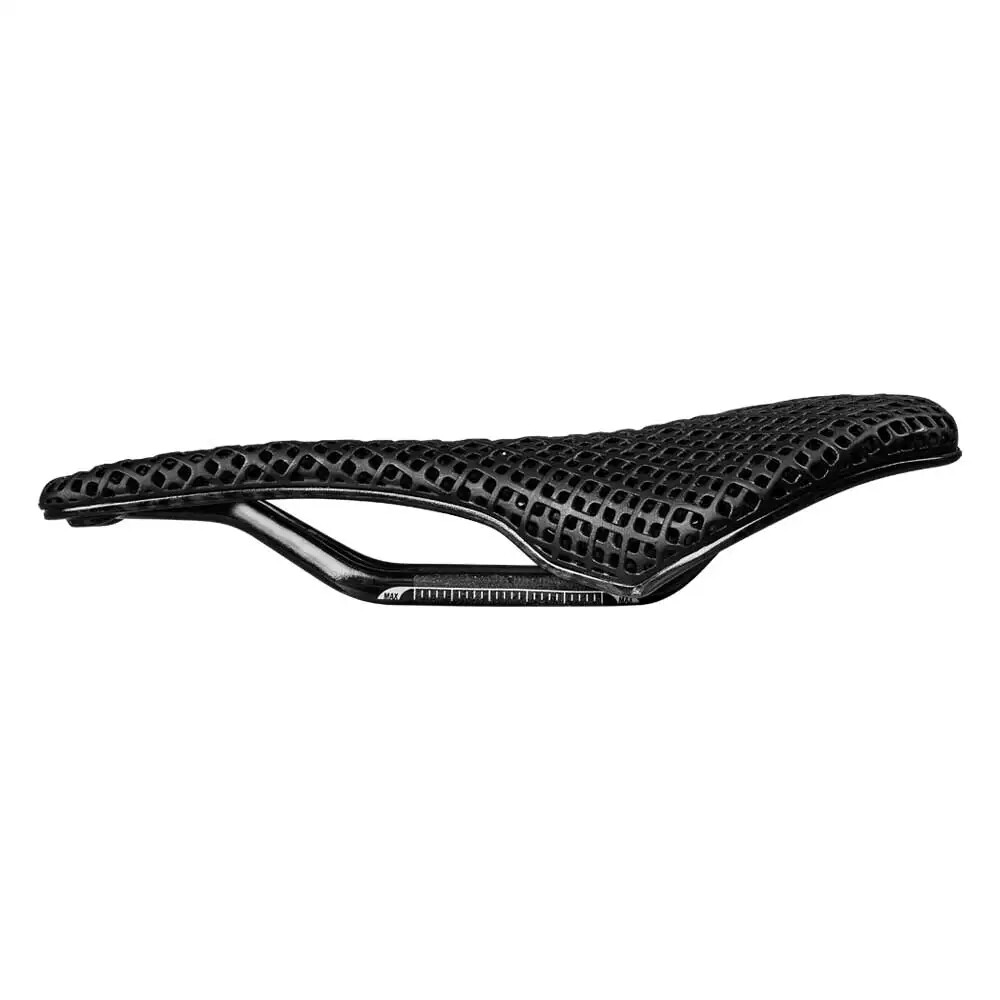 Bicycle Saddle Carbon 3D Printed 248x145mm Bike Ultralight Cycling Seat Part