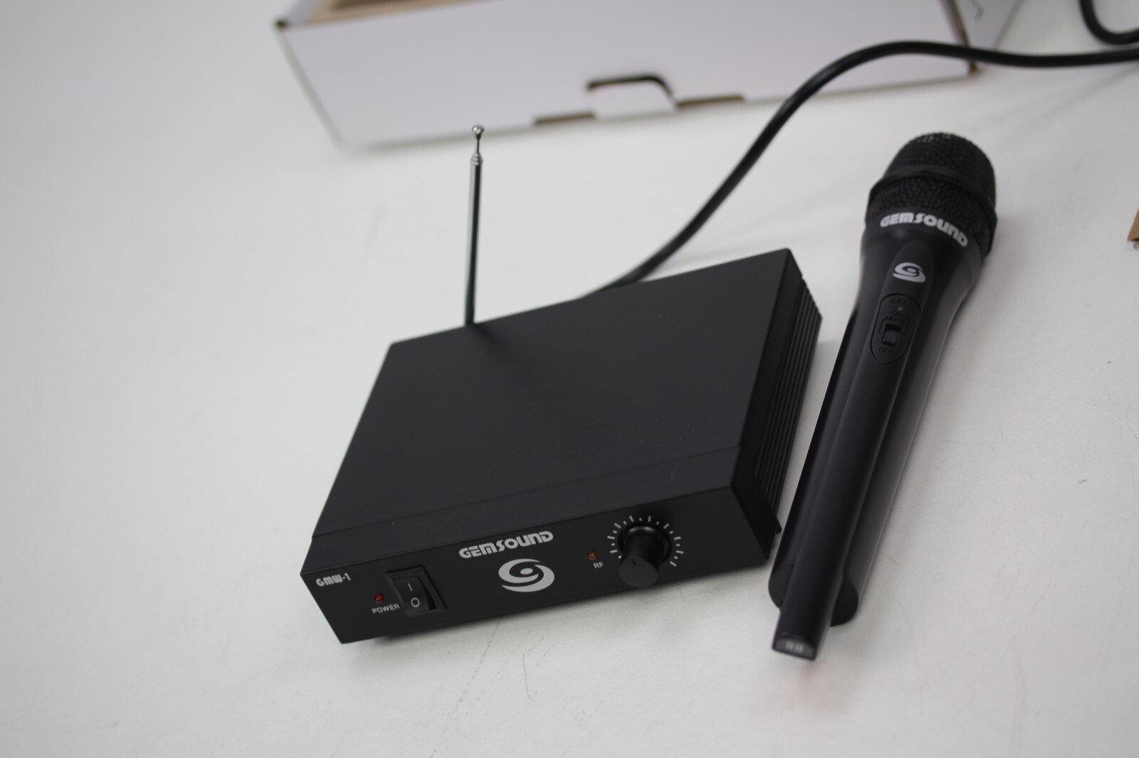 Gemsound Wireless Solo Mic Kit GMW-1 microphone open box