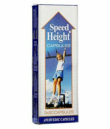 2X Speed Height Increase Gain Caps Herbal Ayurvedic Original Pills Growth Taller