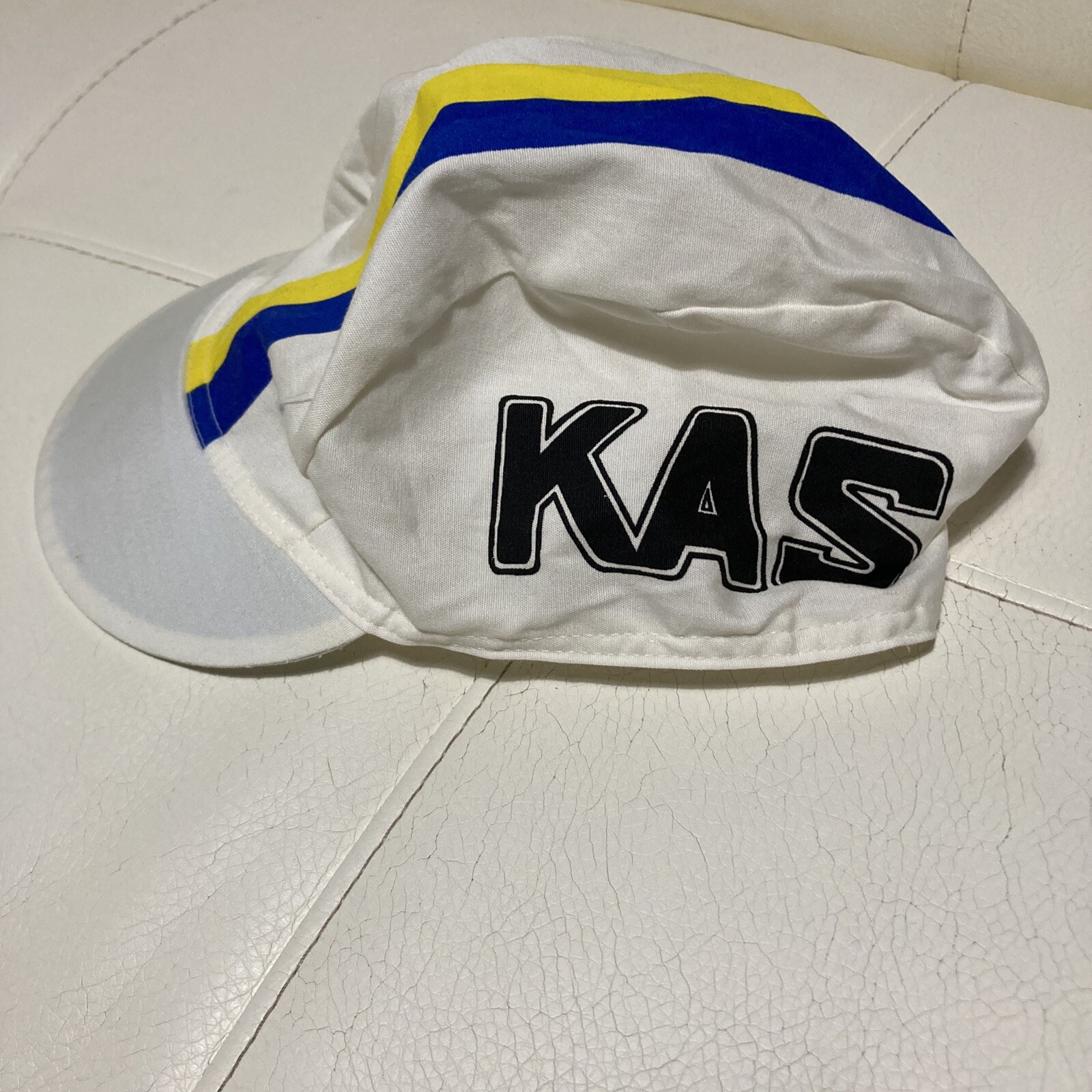 KAS Vintage Professional Team Cycling Cap - Made in Columbia 100% Cotton