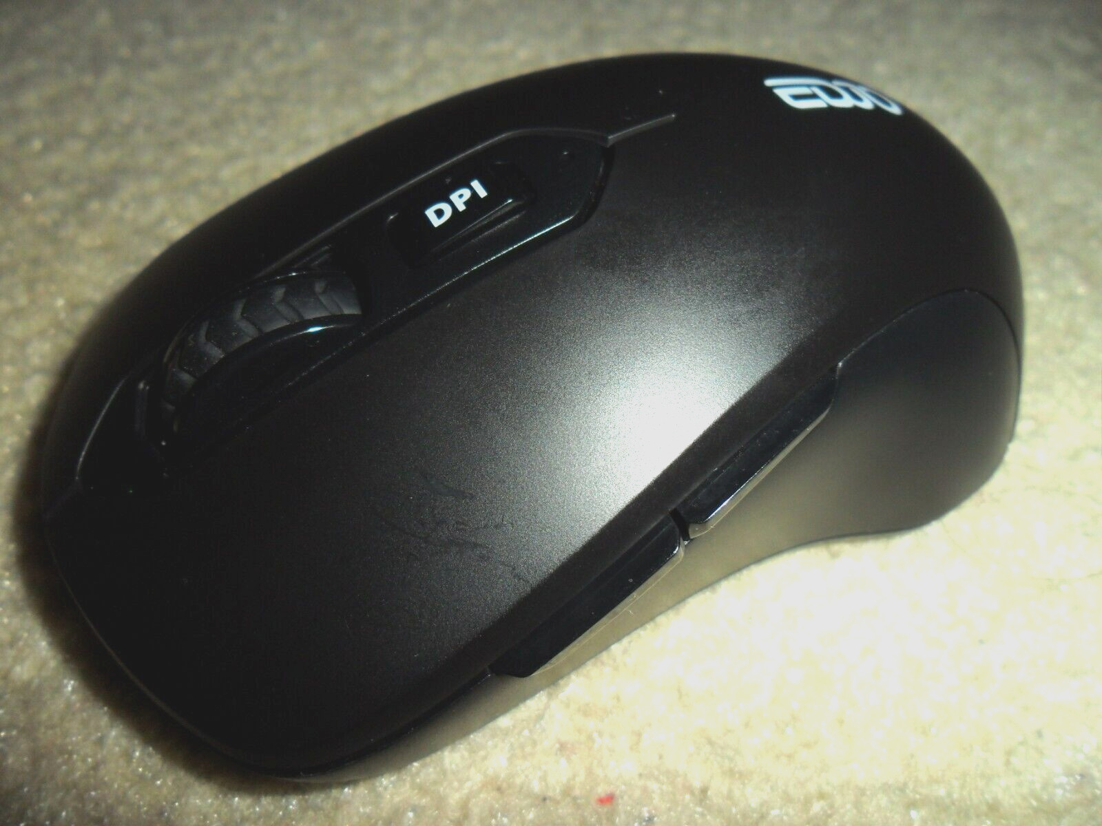 EDJO TM176G Black 6-Buttons USB Scroll Wheel Wireless Mouse For PC & Laptop