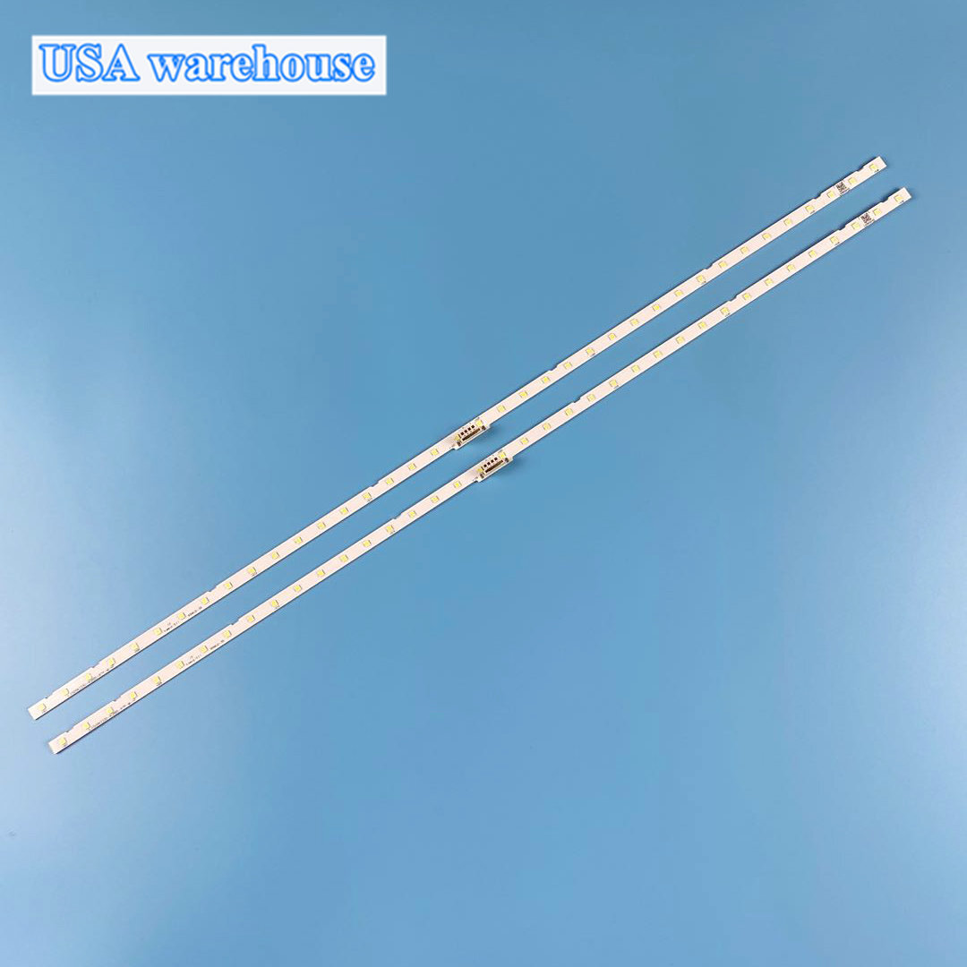 2Pcs LED strips for Samsung UN50NU7090 UE50NU7400 UN50NU6300 AOT_50_NU7100F