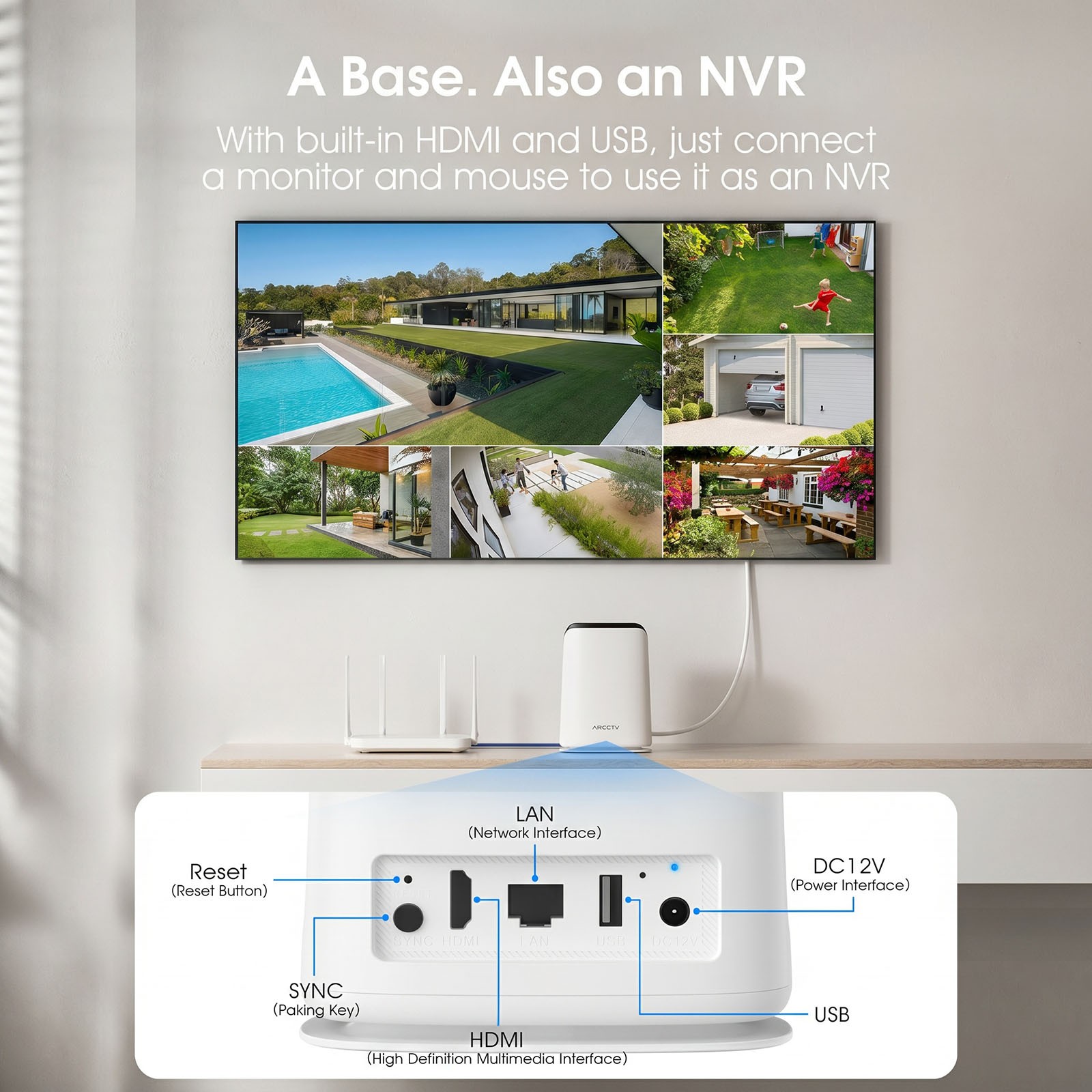 Wireless PTZ Security Camera System with Solar Panel 10CH NVR Smart Night Vision