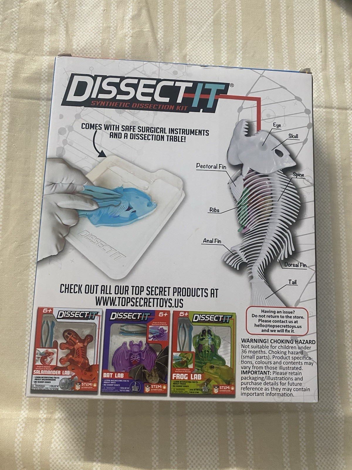 Read Piranha Reusable Dissect-It Simulated Synthetic Lab Dissection STEM Project
